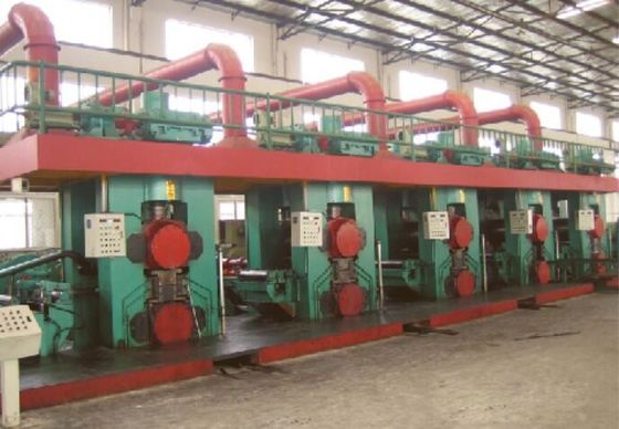 AGC AFC APC خط درفلة على البارد جنبا إلى جنب مع CPC Uncoiling