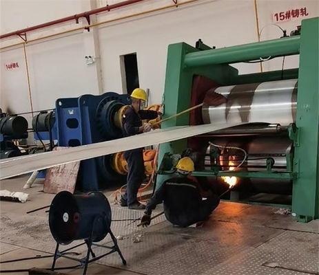 1xxx 3xxx 8xxx صفائح الألمنيوم مطحنة الدرفلة المستمرة 720 × 1450mm