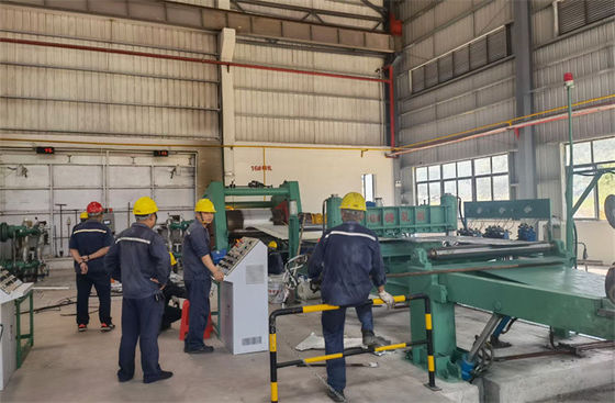 1xxx 3xxx 8xxx صفائح الألمنيوم مطحنة الدرفلة المستمرة 720 × 1450mm