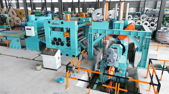 لفة الفولاذ المقاوم للصدأ التسوية قطع إلى خط الطول مع حافة تقليم 4-16 X 2000